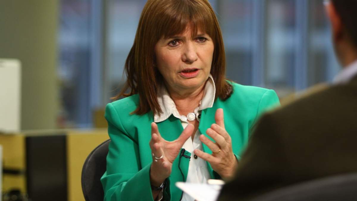 Patricia Bullrich. Fuente: (Twitter)