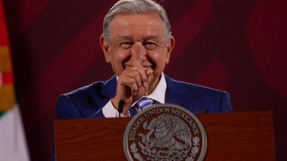 El presidente López Obrador