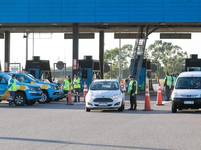 Se refuerzan los controles en los accesos y egresos de la Ciudad de Buenos Aires por el coronavirus