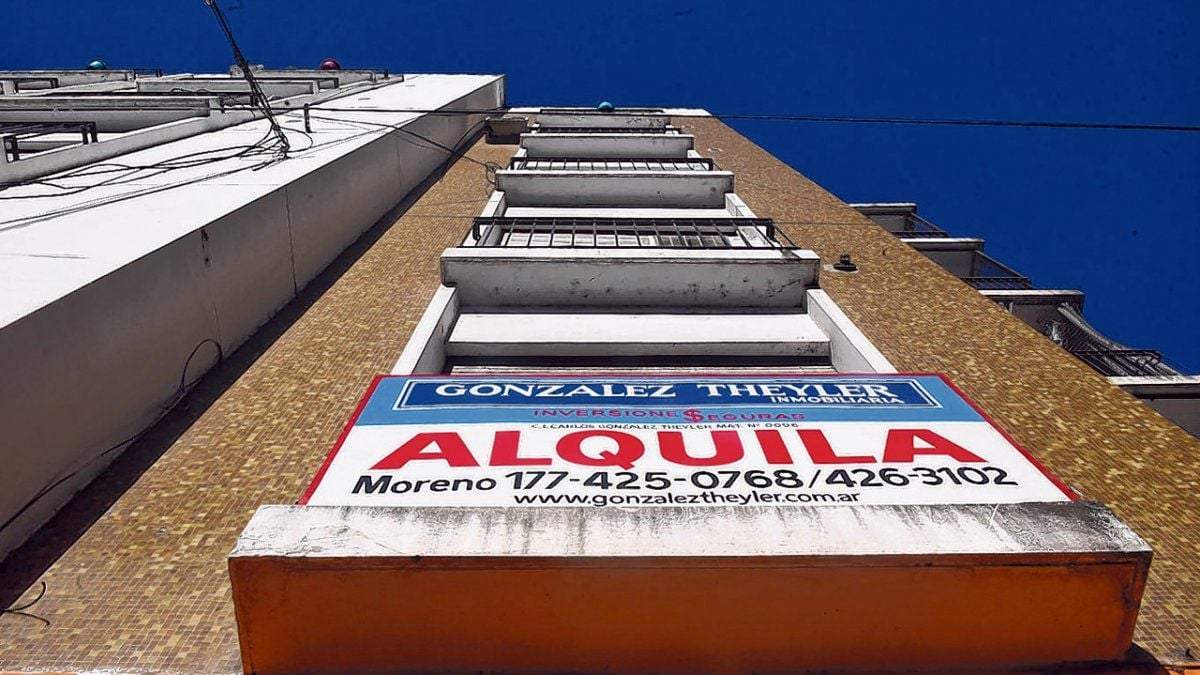 Departamentos en alquiler. Fuente: (Twitter)
