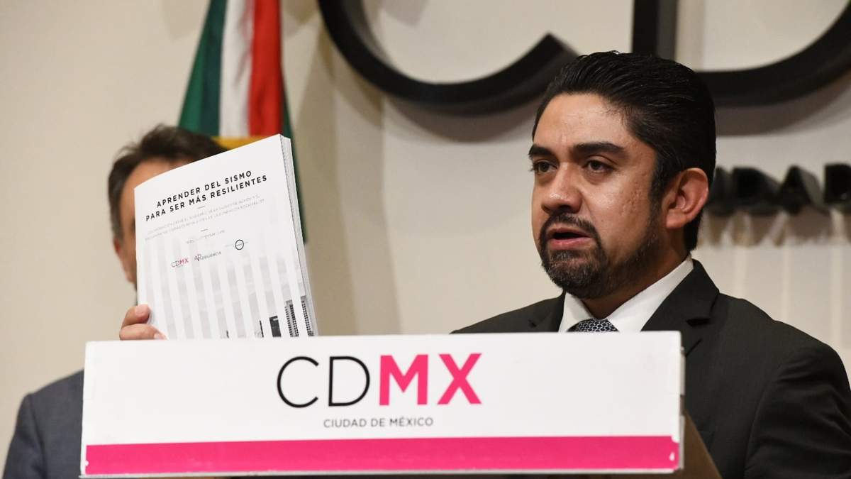 El excomisionado para la Reconstrucción en la CDMX, Edgar Tungüí