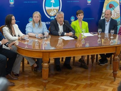 Cornejo sale a impostar confianza en la previa de la marcha