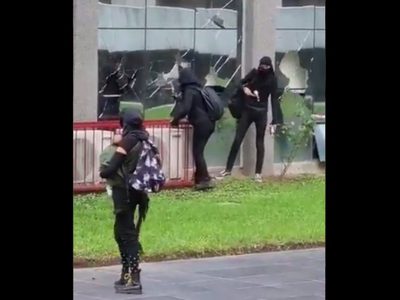 Siete mujeres detenidas en protesta violenta están a la espera de audiencia