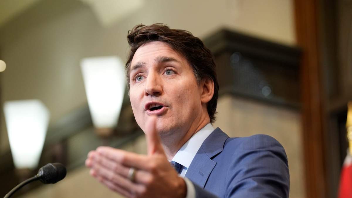 El ex primer ministro canadiense Justin Trudeau