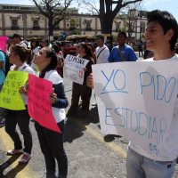 Movimiento de Rechazados entrega la Universidad Michoacana de San Nicolás