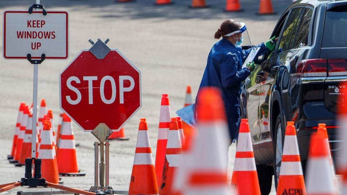 Nuevo récord de contagios en los Estados Unidos. Fuente: (Twitter)