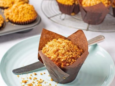 Muffins de limón con crumble: deleitate con la receta más rica, fácil y perfecta para un evento coquette