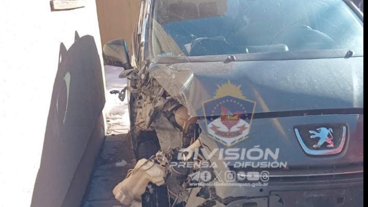 Un vecino hizo la denuncia a la policía tras ver a varias personas tomando bebidas alcohólicas dentro de un auto. Fuente: (Policía de Neuquén).