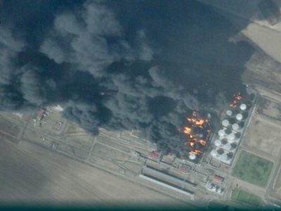 Ucrania ataca con drones un depósito de petróleo ruso en Rostov