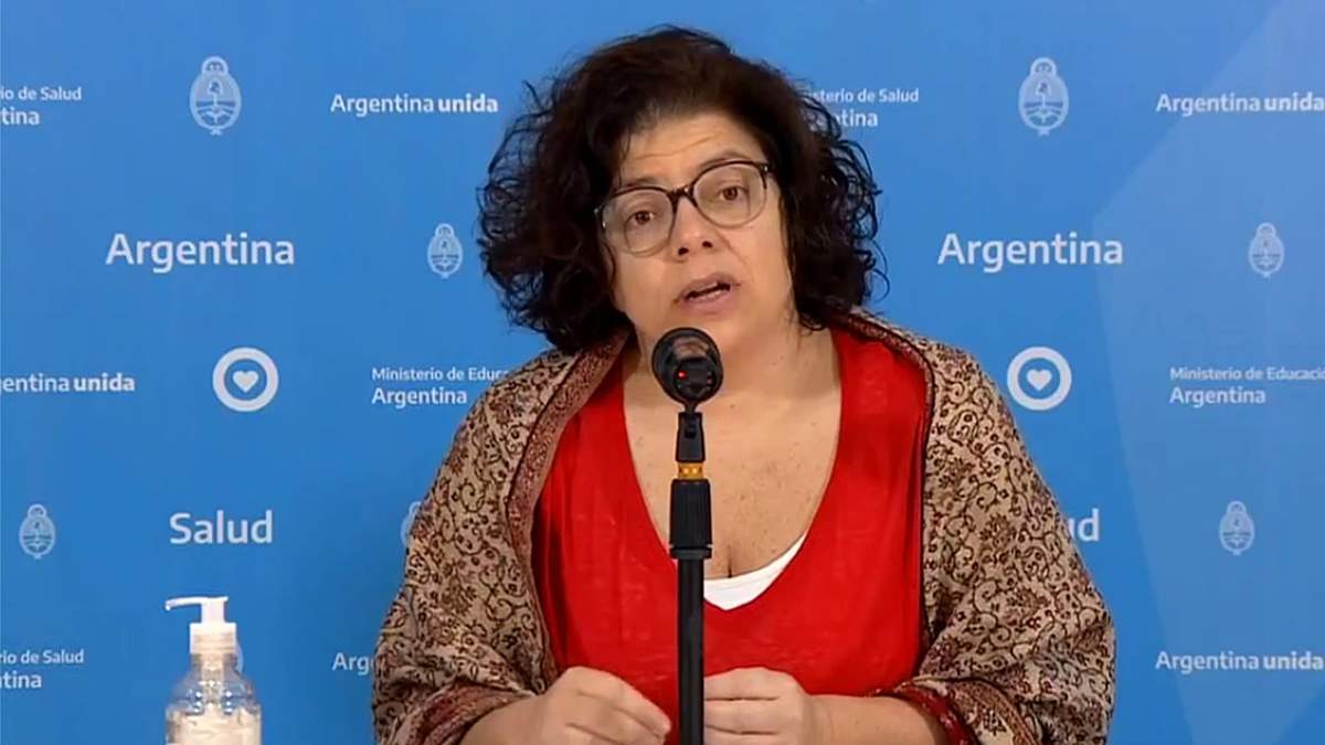 Carla Vizzotti. Fuente: (Twitter)