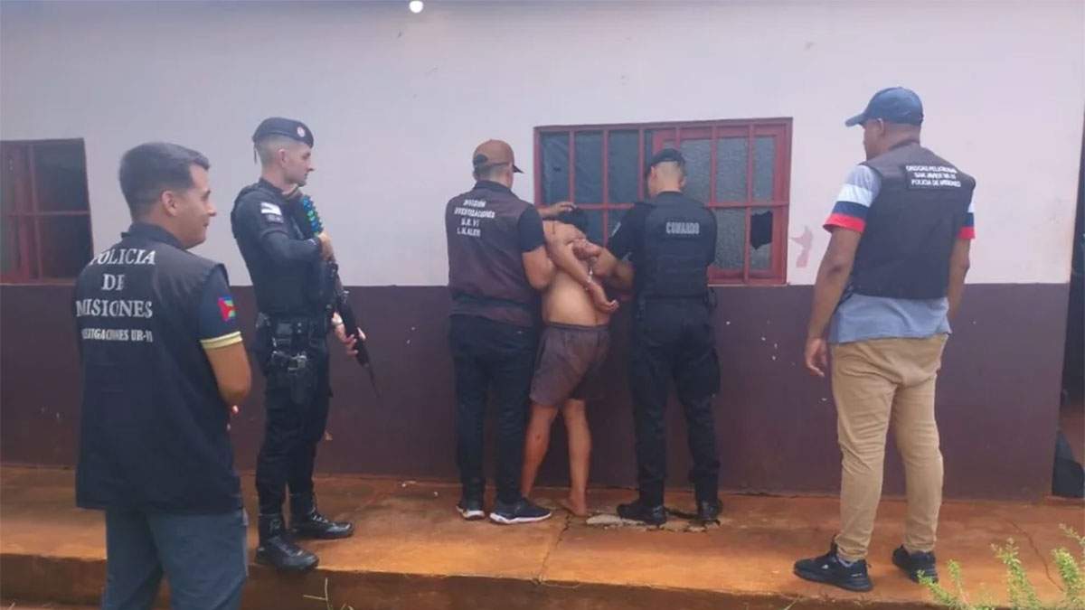 El brasileño que era intensamente buscado en Brasil se vio rodeado por la policía de Misiones