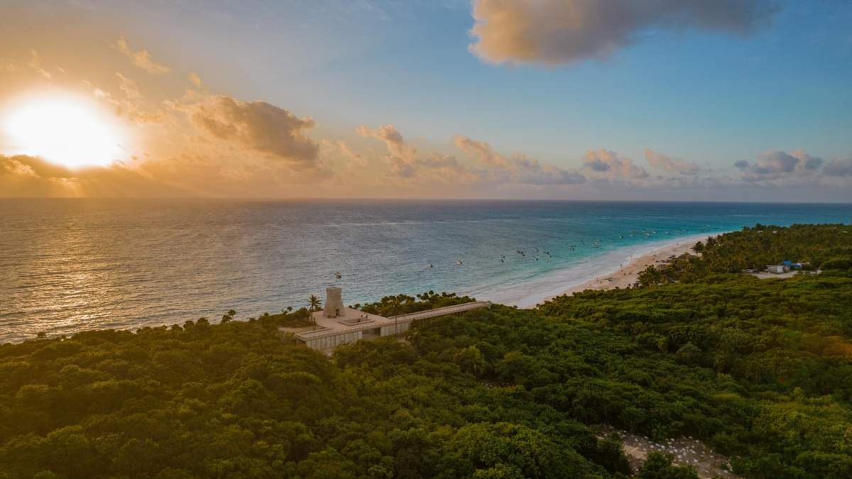 En Tulum, Parque Nacional del Jaguar, más de mil hectáreas en conexión con el Tren Maya