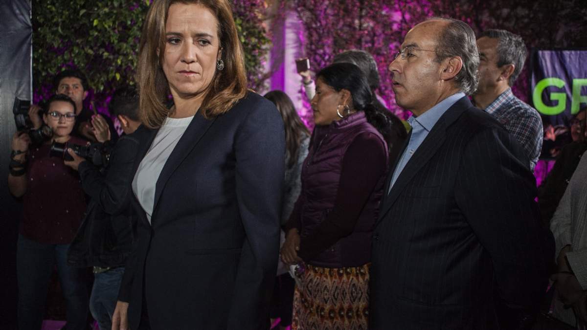 Margarita Zavala y Felipe Calderón