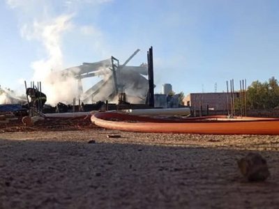 Rescataron a dos niñas de un incendio en su casa de El Chañar