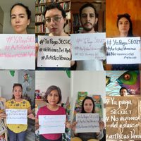 Tras 6 meses sin pago, artistas de Alas y Raíces dicen: #YaPagaSeCult