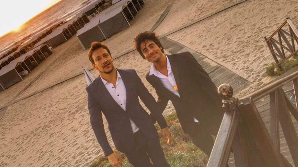 Nicolás y Santiago Vázquez. Fuente: (Instagram)