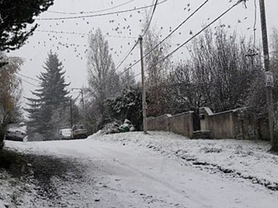 Clima en Neuquén: nevadas, lluvias y vientos fuertes en cordillera