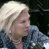 Una vez más, Carrió protagonizó un escándalo en la Cámara de Diputados