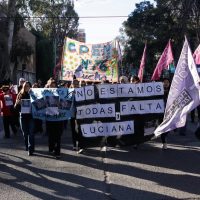 Rastrillajes en la Meseta sin novedades y una nueva marcha para pedir por la aparición de Luciana