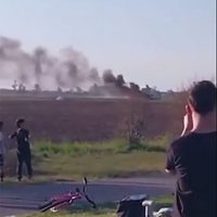 Una avioneta se estrelló durante un festival de acrobacias en Córdoba y dejó dos muertos