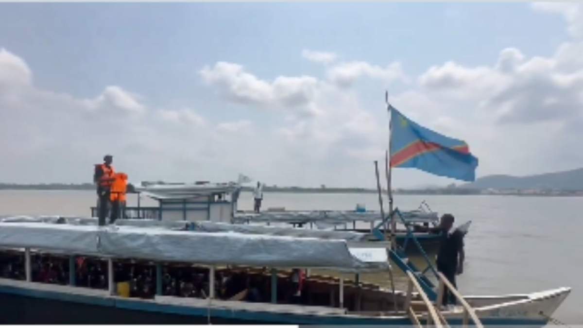 Embarcación en El Congo