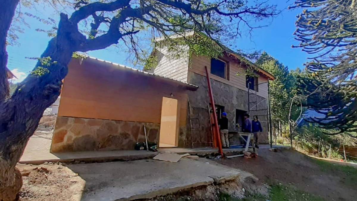 La obra se realiza con financiamiento del Gobierno provincial. Fuente: (Twitter)