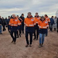 El gobierno de Neuquén inauguró una nueva línea de alta tensión en Loma Campana
