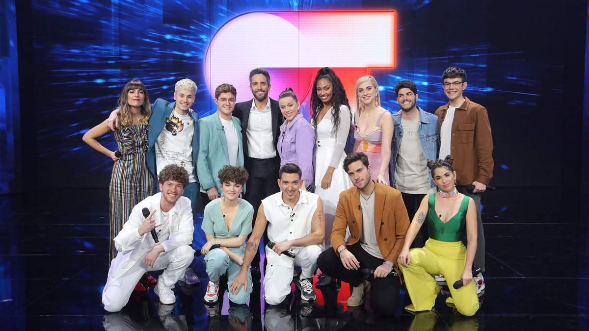 Elenco de Operación Triunfo. Fuente: (Instagram)