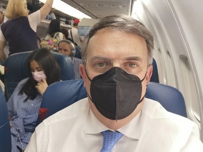 Ebrard sostendrá reuniones con Blinken y Mayorkas durante viaje a Washington