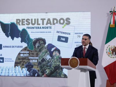 Cárteles ya eran prioridad antes de que EU los designara como "terroristas": Harfuch