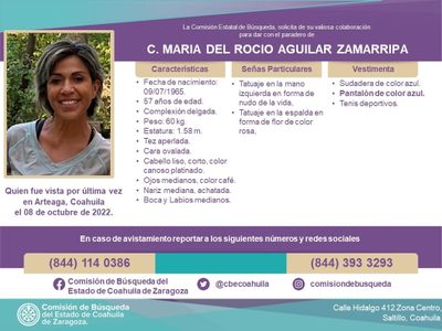 Sin rastro de la senderista regia perdida en sierra de Coahuila