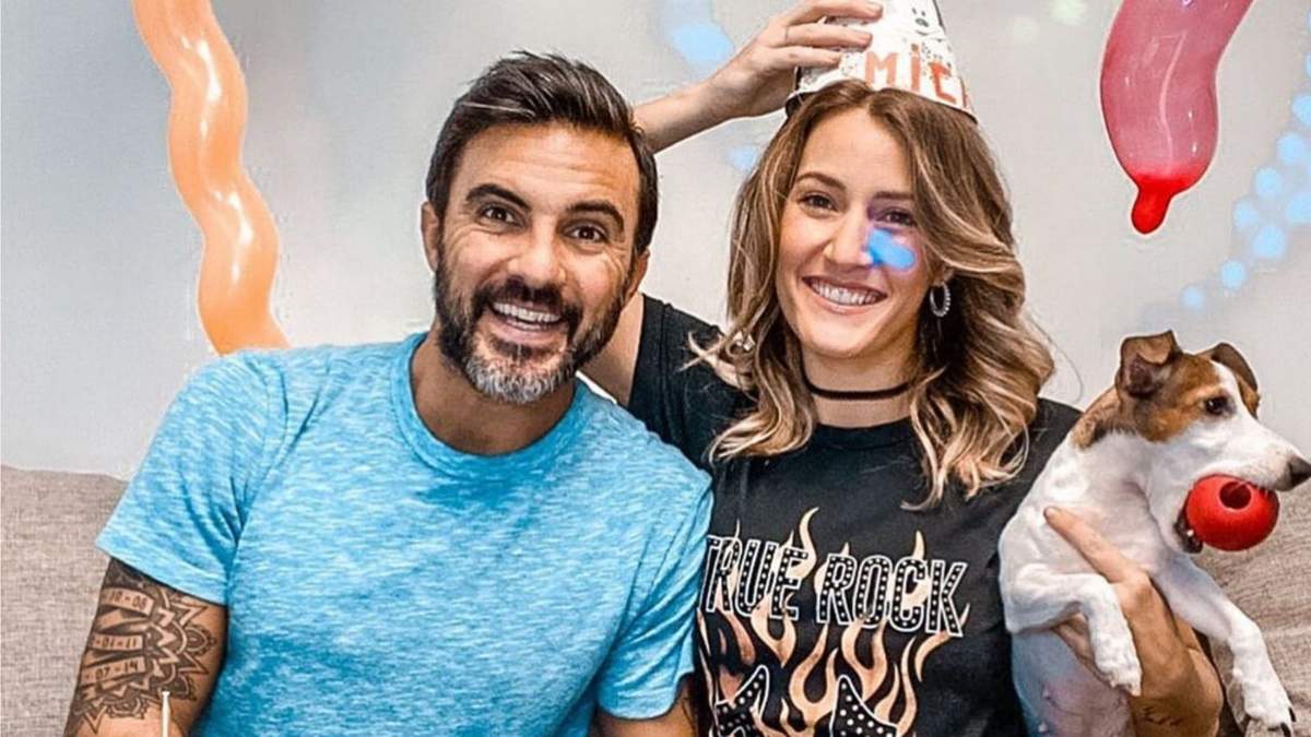 Mica Viciconte y Fabián Cubero. Fuente: (Instagram)