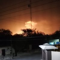 Explota ducto de Cenegas en China, Nuevo León (Video)