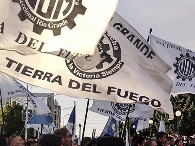 Un gremio de Tierra del Fuego adelantó que convocará un paro general si se aprueba la reforma laboral