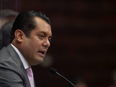 Da positivo a covid-19 el presidente de la Cámara de Diputados, Sergio Gutiérrez Luna