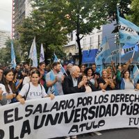 Paro universitario: los docentes adelantan una nueva protesta en reclamo por salarios dignos
