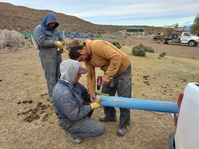 El IPA realiza perforaciones para abastecer de agua la Cuenca del Río Senguer