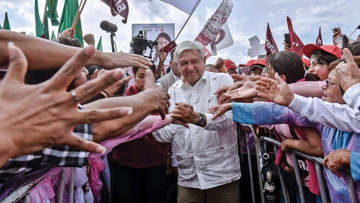El presidente López Obrador