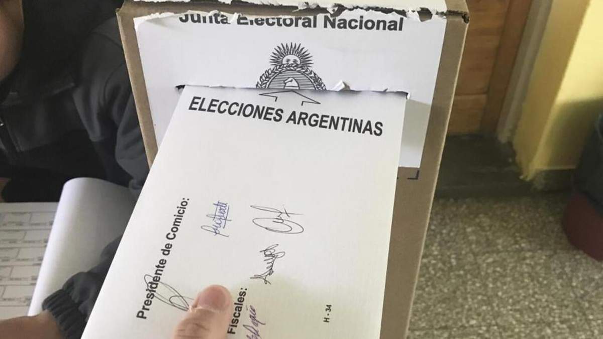 Comicios nacionales en Tierra del Fuego. Fuente: (Twitter)
