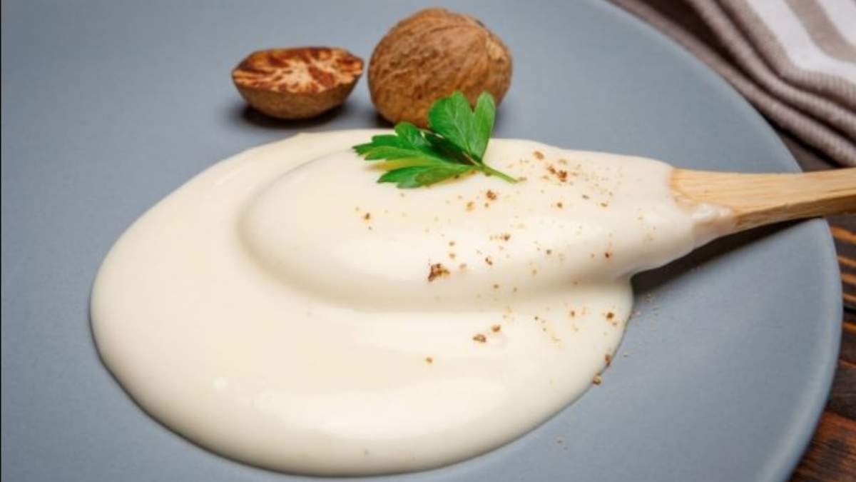 Salsa bechamel. Fuente; (Instagram)
