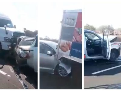 Reportan nueva carambola en la autopista Zapotlanejo-Lagos de Moreno