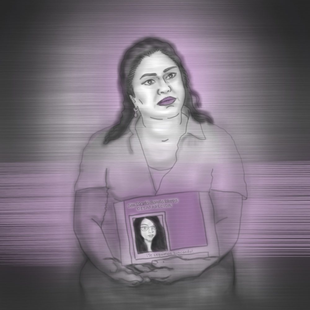 Concepción Sierra, buscadora de Juventino Rosas y lideresa del colectivo Luz y Esperanza