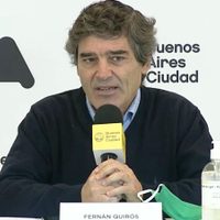 Fernán Quirós aseguró que los contagios en la Ciudad están en descenso