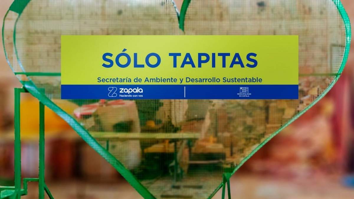 El Corazón Solidario se encuentra ubicado en la Plaza del Bicentenario de Zapala. Fuente: (Twitter).