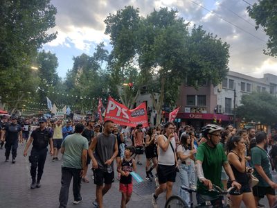 Miles de personas marcharon contra la minería en Mendoza