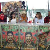 Bases de apoyo al EZLN exigieron justicia por el asesinato del activista Samir Flores