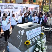 A 15 meses del 19S, colocan la primera piedra de edificio del Multifamiliar Tlalpan (Video)