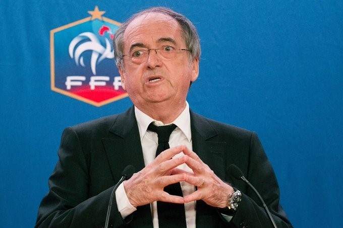 Noel Le Graet, presidente de la Federación Francesa de Futbol
