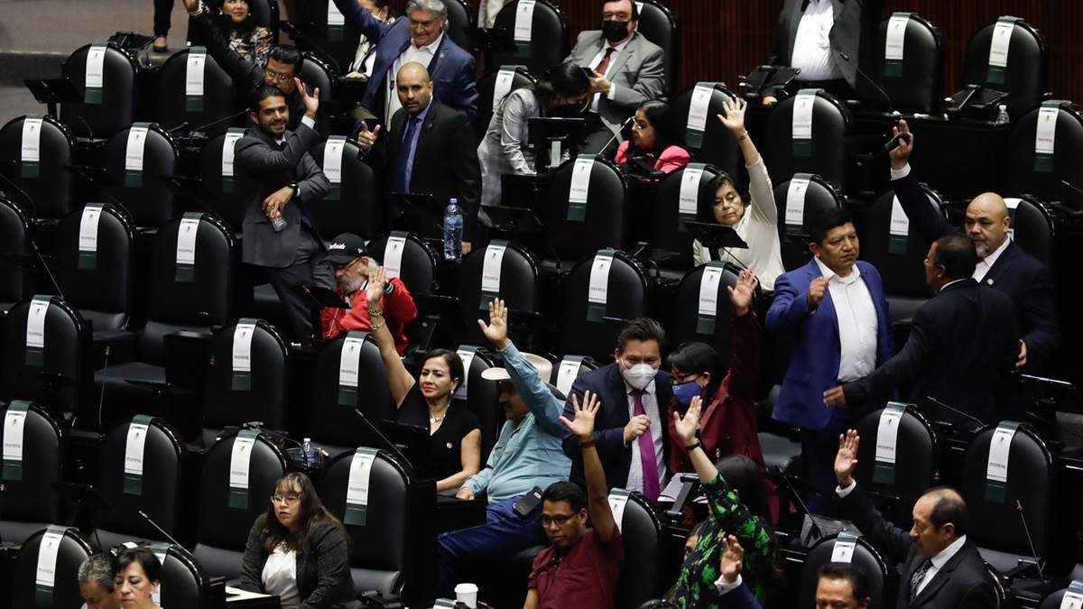 Sesión en la Cámara de Diputados
