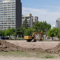 Comenzó la obra del estacionamiento subterráneo en el Parque de la Confluencia